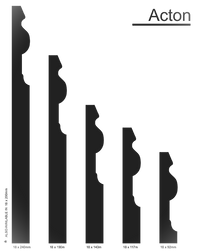 Acton Primed F/J Pine Skirting 185x18x5.4m