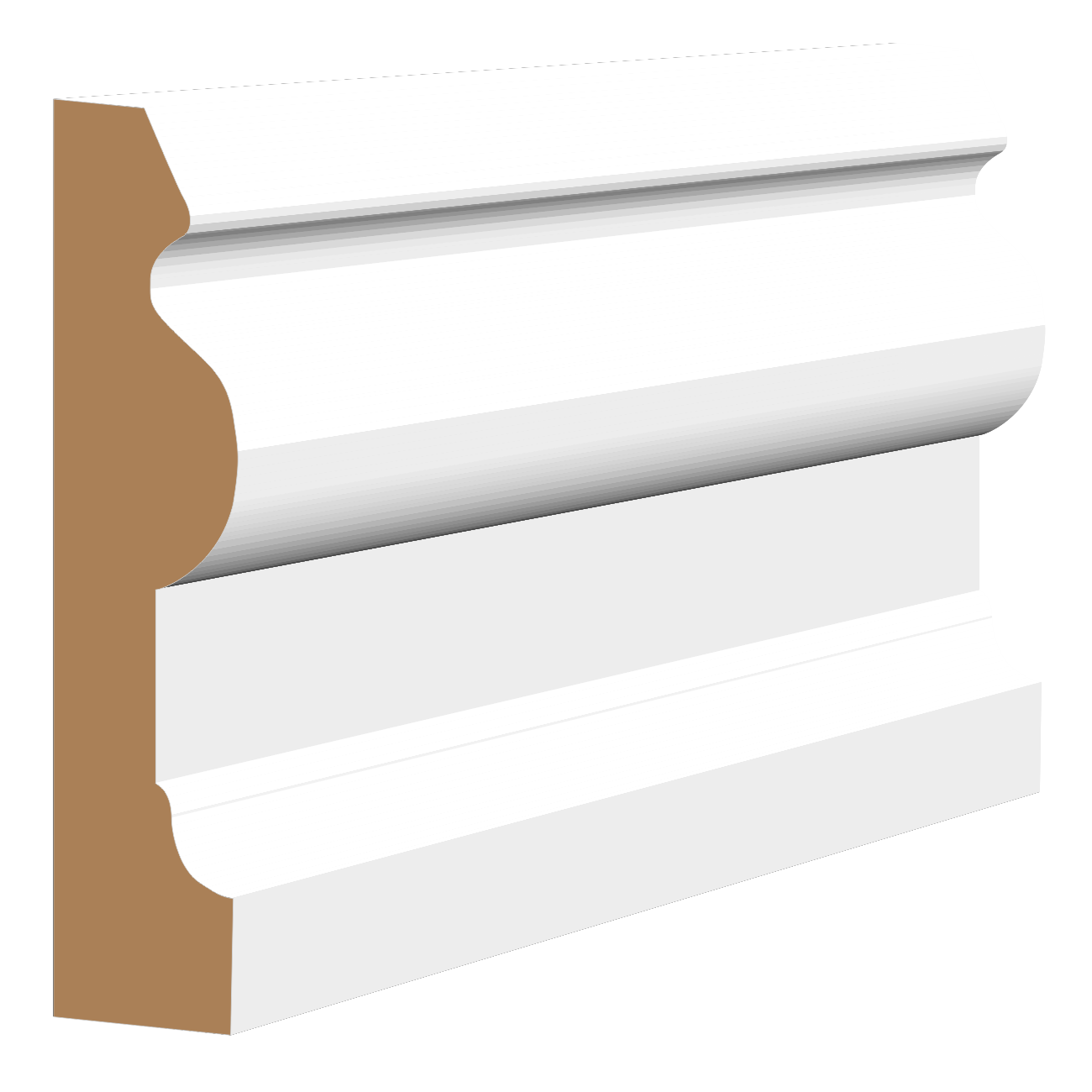 Acton Primed F/J Pine Skirting 185x18x5.4m