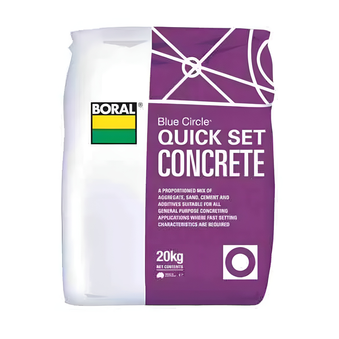 Boral Concrete Quick Set Concrete 20kg