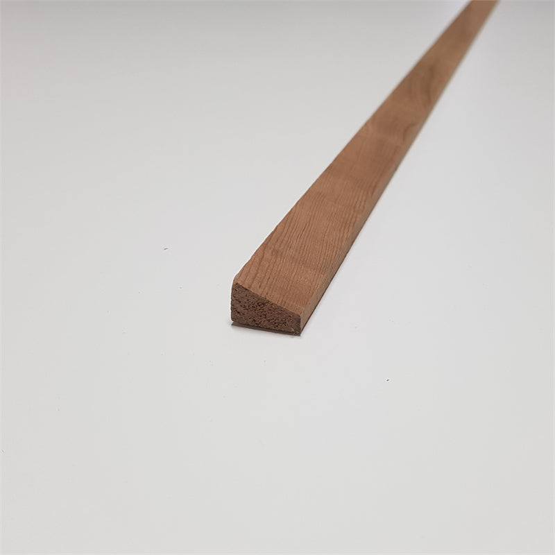 Cedar Glazing Bead Timber 18 x 12 per metre