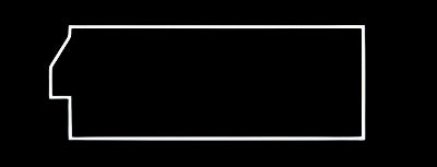 Cedar Sash Bottom Rail  - 91 x 33 mm - Per Metre