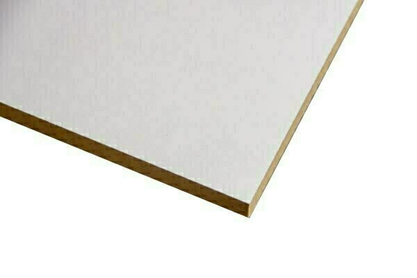 White Melamine Shelving 3600 x 595 x 16mm