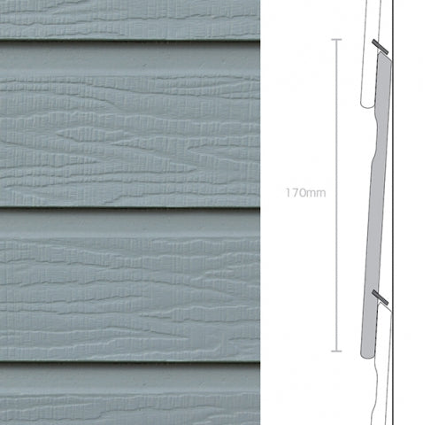 Weathertex Primelok Federation Ruff Sawn 170 x 9.5 x 3660mm Weatherboards