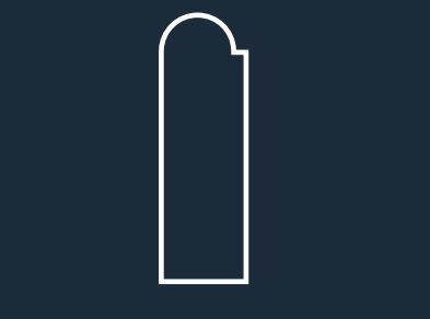 Western Red Cedar Stop Bead 19 x 13