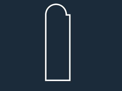 Western Red Cedar Stop Bead 30 x 13