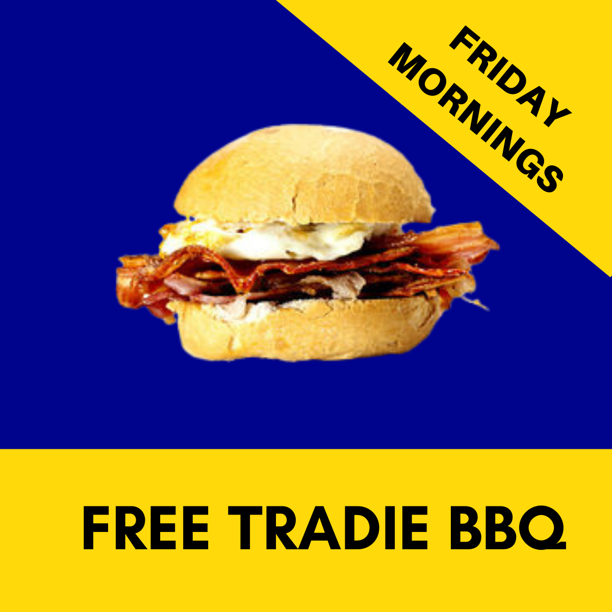 Free Tradie BBQ Every Friday Morning at Canterbury Timbers
