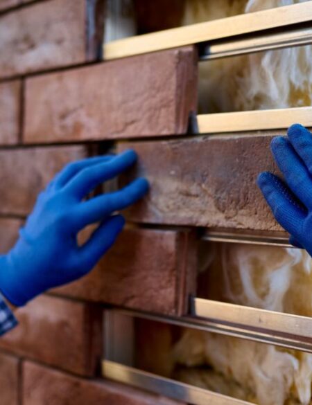 how to clad a wall