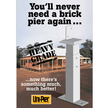 What are Uni-Piers? Can they be used for Decking? - Canterbury Timber & Building Supplies
