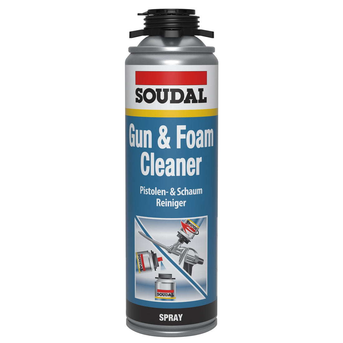 Soudal Gun & Foam Cleaner Screw Top 500ml