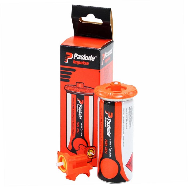 Buy online Paslode Impulse Twist-N-Lock Bradder Fuel Cell from Canterbury Timbers and Building Supplies