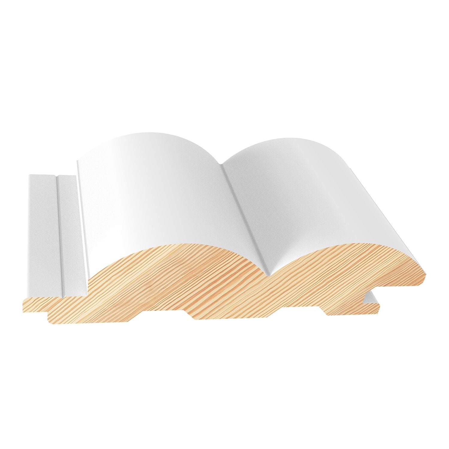 Porta Contours Finger Jointed Wall Bead Riverine Primed 39X16 2.7m