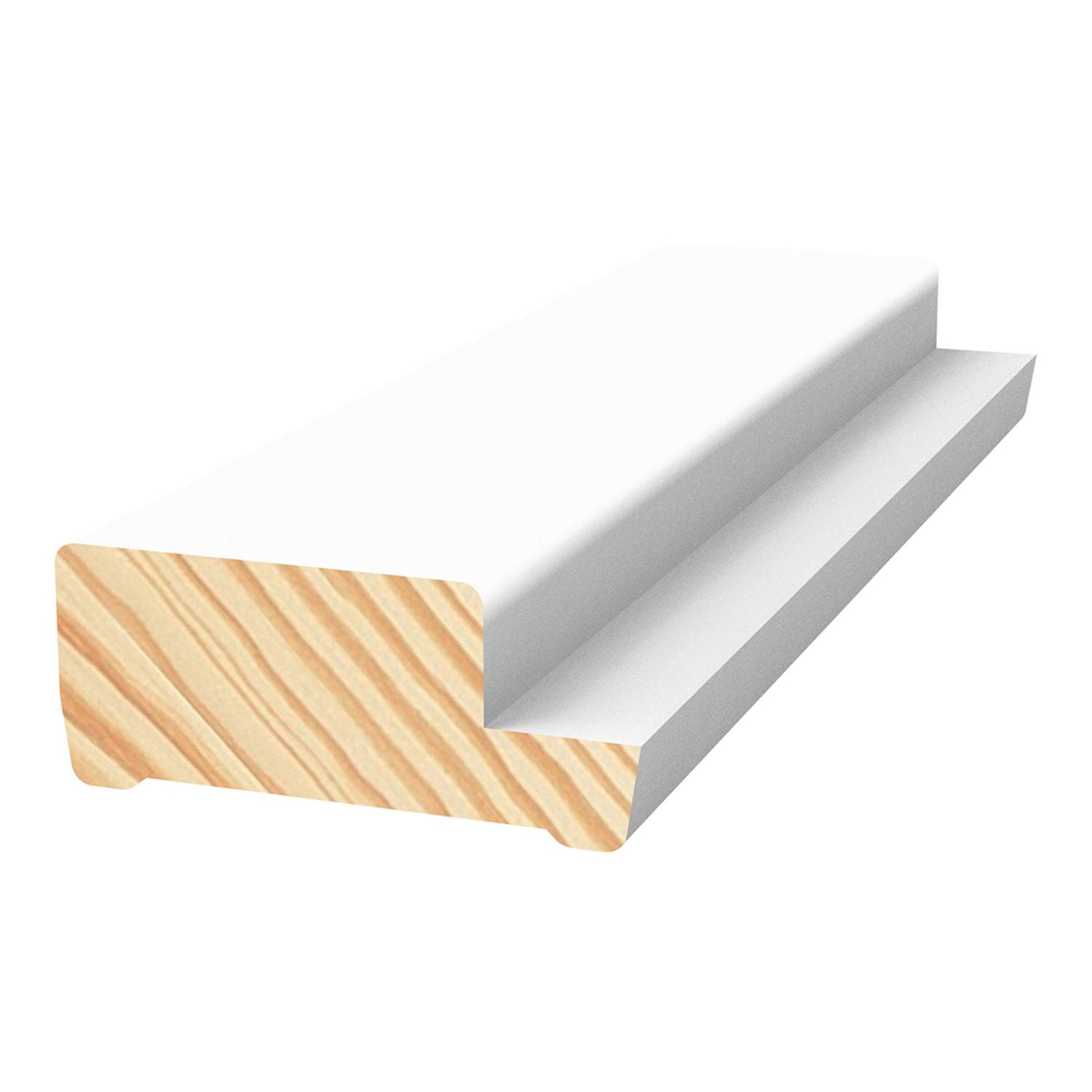 Porta Contours Finger Jointed Wall Bead Riverine Primed 39X16 2.7m