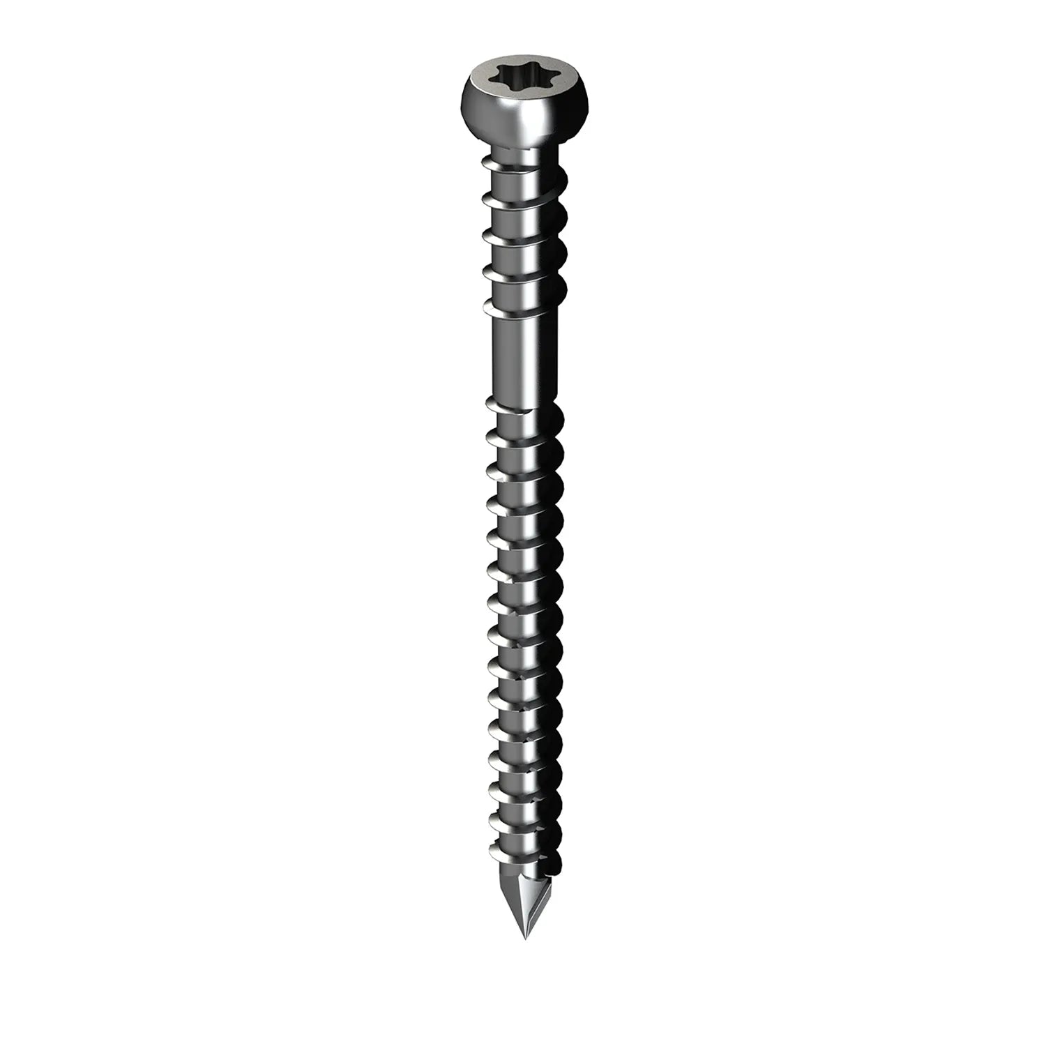 Bremick Ultrafast Stainless Steel Decking Screws Trim Head 10Gx50-Pack of 100