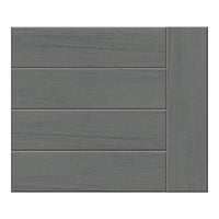 Modwood Solid XTG Decking 137 x 23 x 5400mm - Magnetic Grey