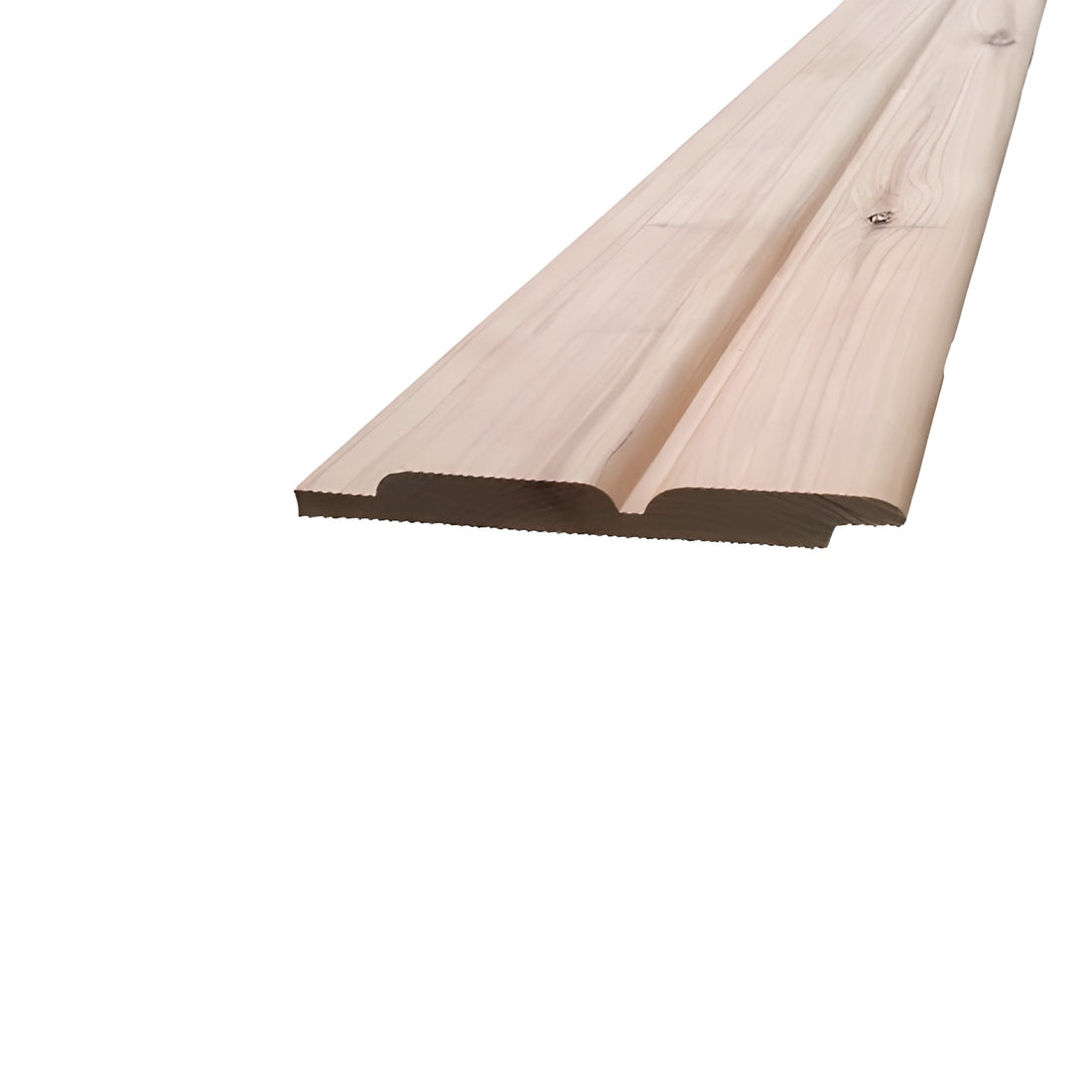 White Cypress Pine Double Log Cabin Weatherboard 150x25 Per Metre