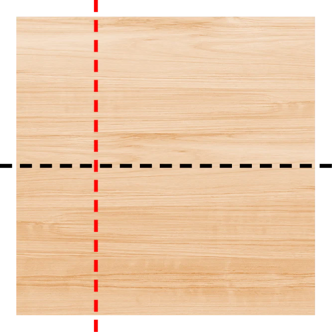 Standard Sheet Cut