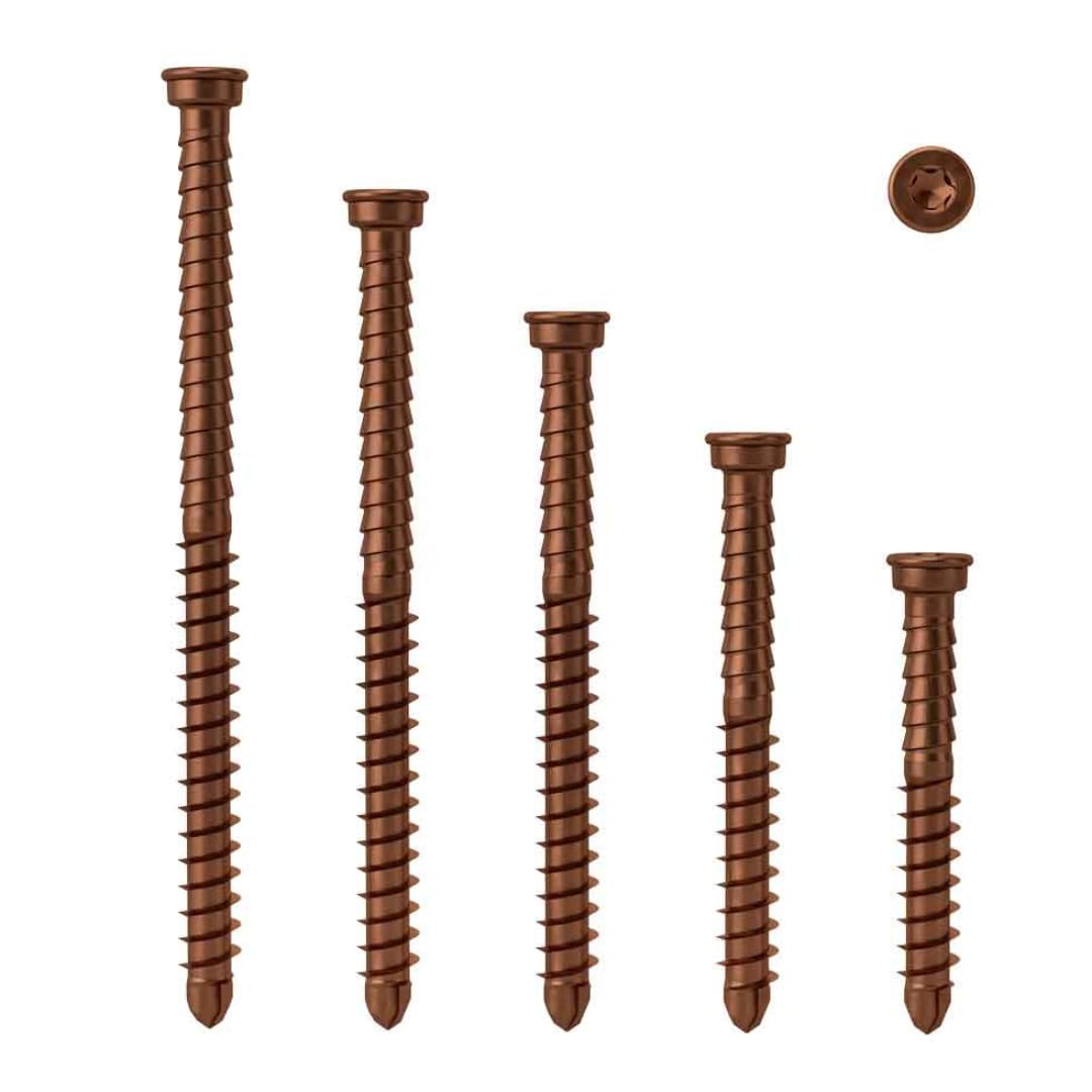 AnchorMark Decking Screw A2 304 S2 5.5x70mm Vintage Box 500  | Canterbury Timbers