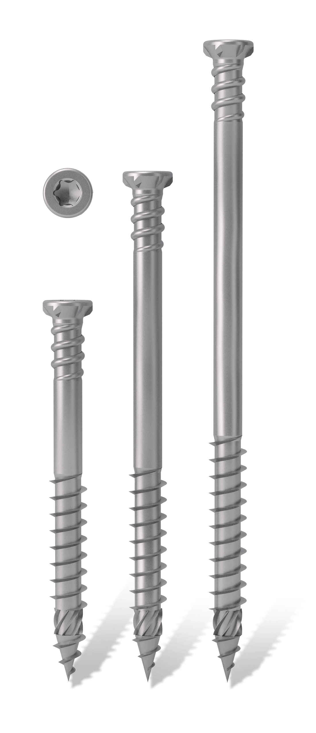 AnchorMark Decking Screw A2 304 S3 5.5x60mm Box 1000  | Canterbury Timbers
