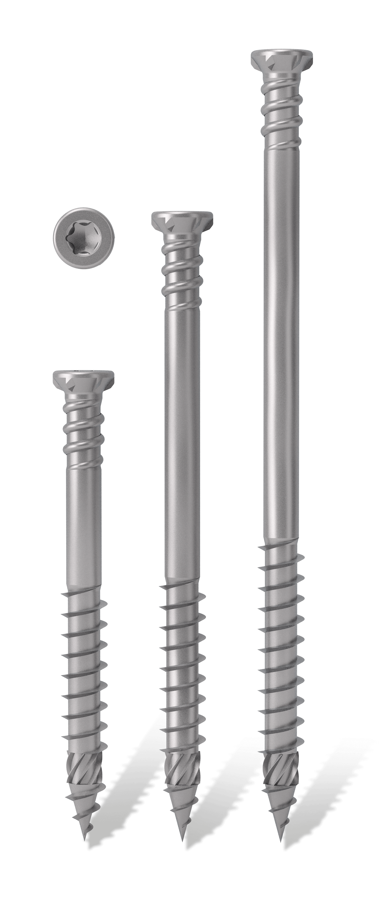 AnchorMark Decking Screw A2 304 S3 5.5x50mm Box 1000  | Canterbury Timbers
