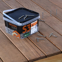 AnchorMark Decking Screw A4 316 S3 5.5x50mm Box 1000  | Canterbury Timbers