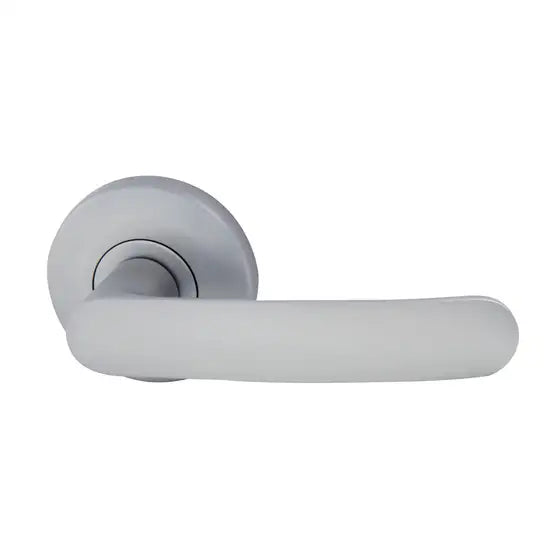 Gainsborough Neue Contour Passage Door Handle Lever Set Satin Chrome
