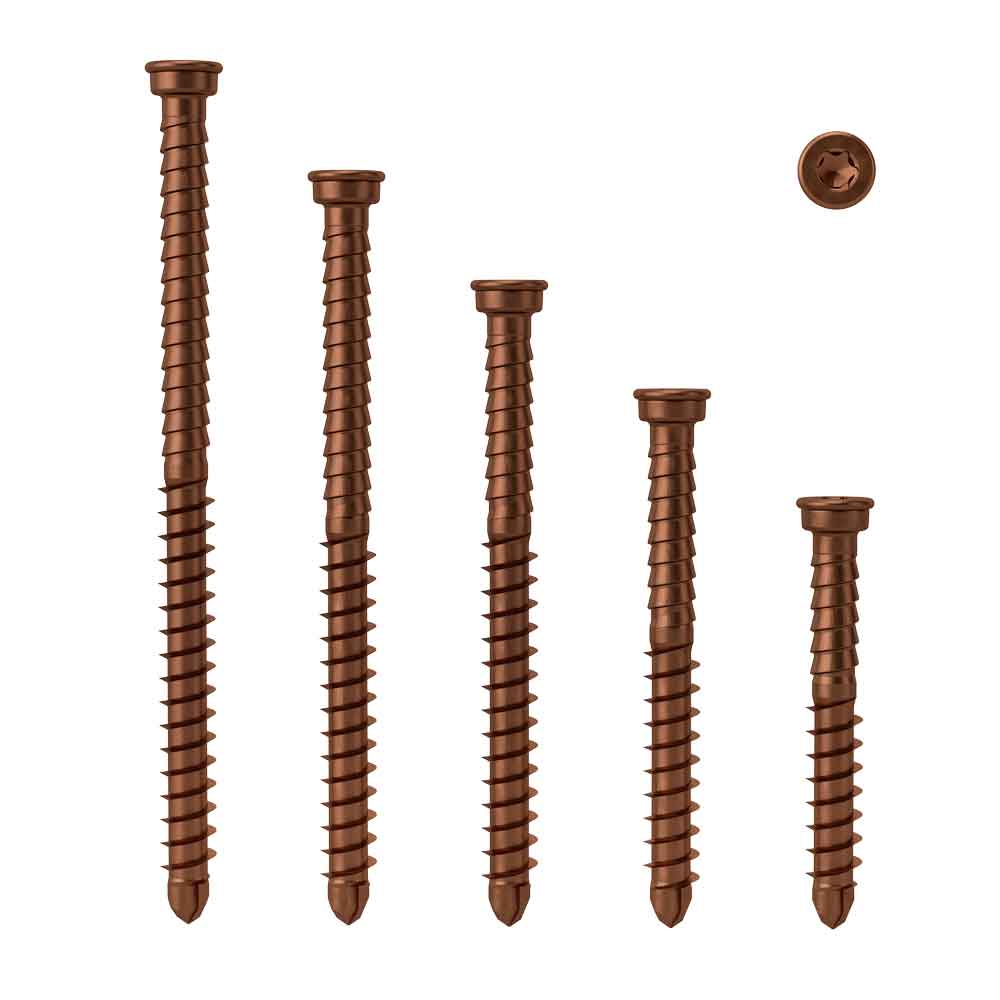 AnchorMark HS Decking Screw A2 304 5.5x60mm Vintage Box 1000  | Canterbury Timbers