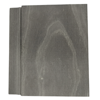 Accoya cladding slate grey color