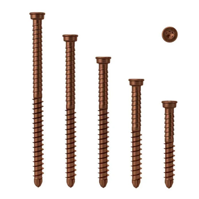 AnchorMark Decking Screw A4 316 S2 5.5x60mm Vintage Box 1000  | Canterbury Timbers