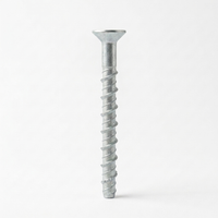 Bremick Masonry Anchor Screw Galvanised CSK 8x100mm