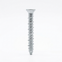 Bremick Masonry Anchor Screw Galvanised CSK 6x75mm