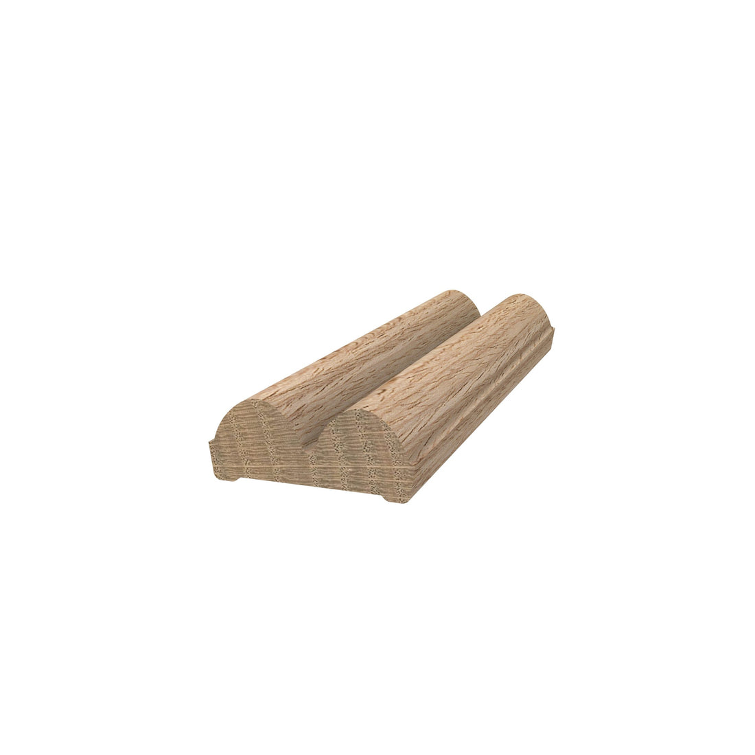 Porta Contours Pine Clear Curved Wall Bead Ripple 39x16mm x 2.7m