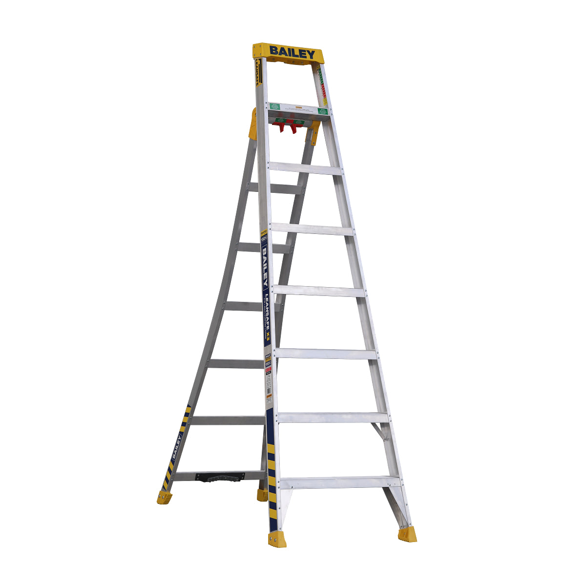 Bailey Aluminium Leansafe X3 Ladder 2.4m SLS FS14131