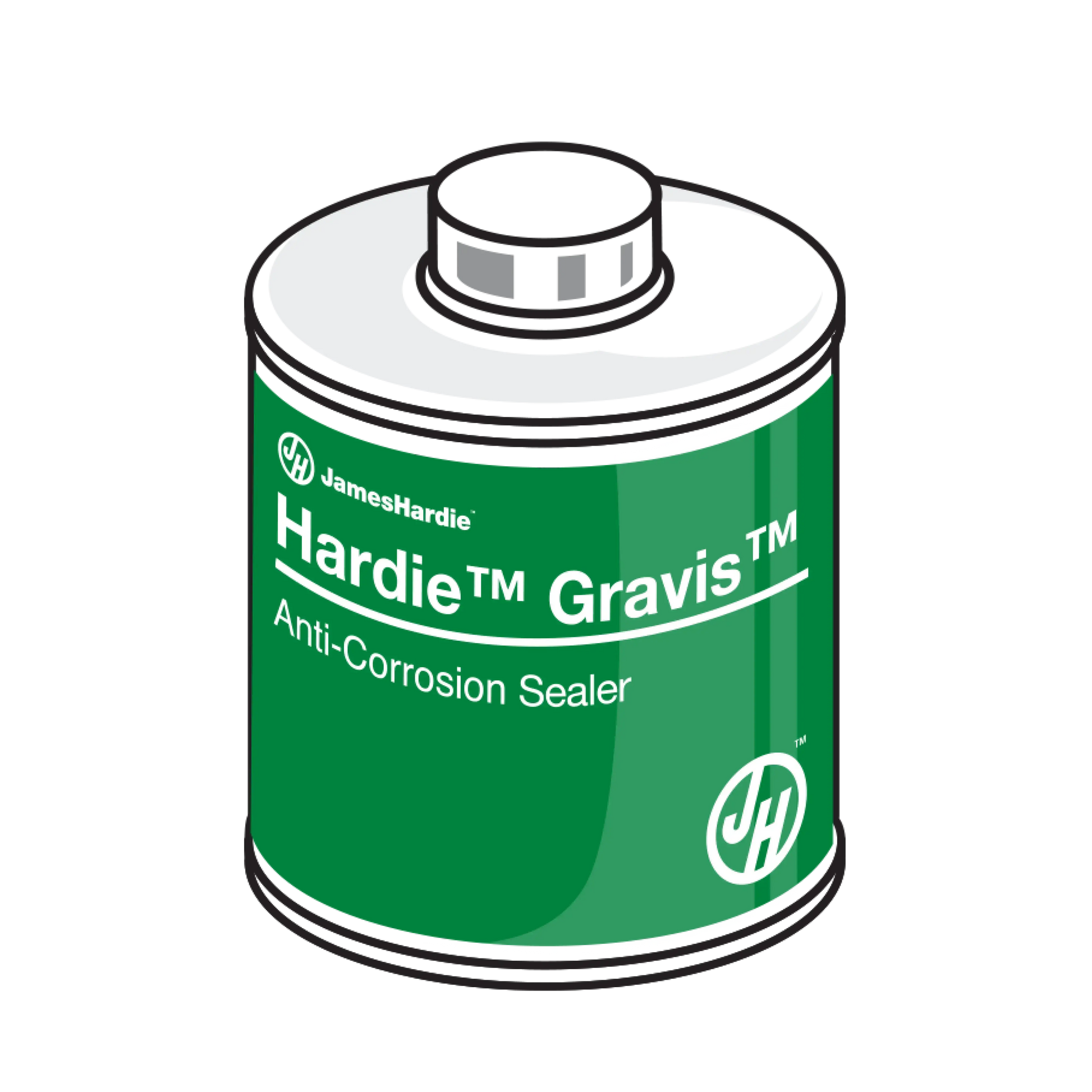 James Hardie Gravis 700003 Anti Corrosion Sealer 500ml