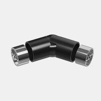 Handrail Bend Adjustable 0-70 Deg Black