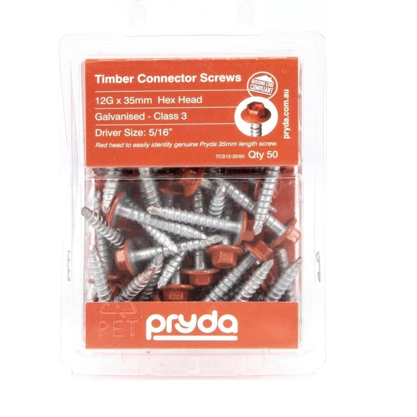 Pryda Timber Connector Screws packaging 