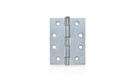Light & Narrow Zinc Plated 100x75x1.6 Fixed Pin Butt Hinge