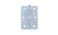 Light & Narrow Zinc Plated 85x60x1.6 Loose Pin Butt Hinge