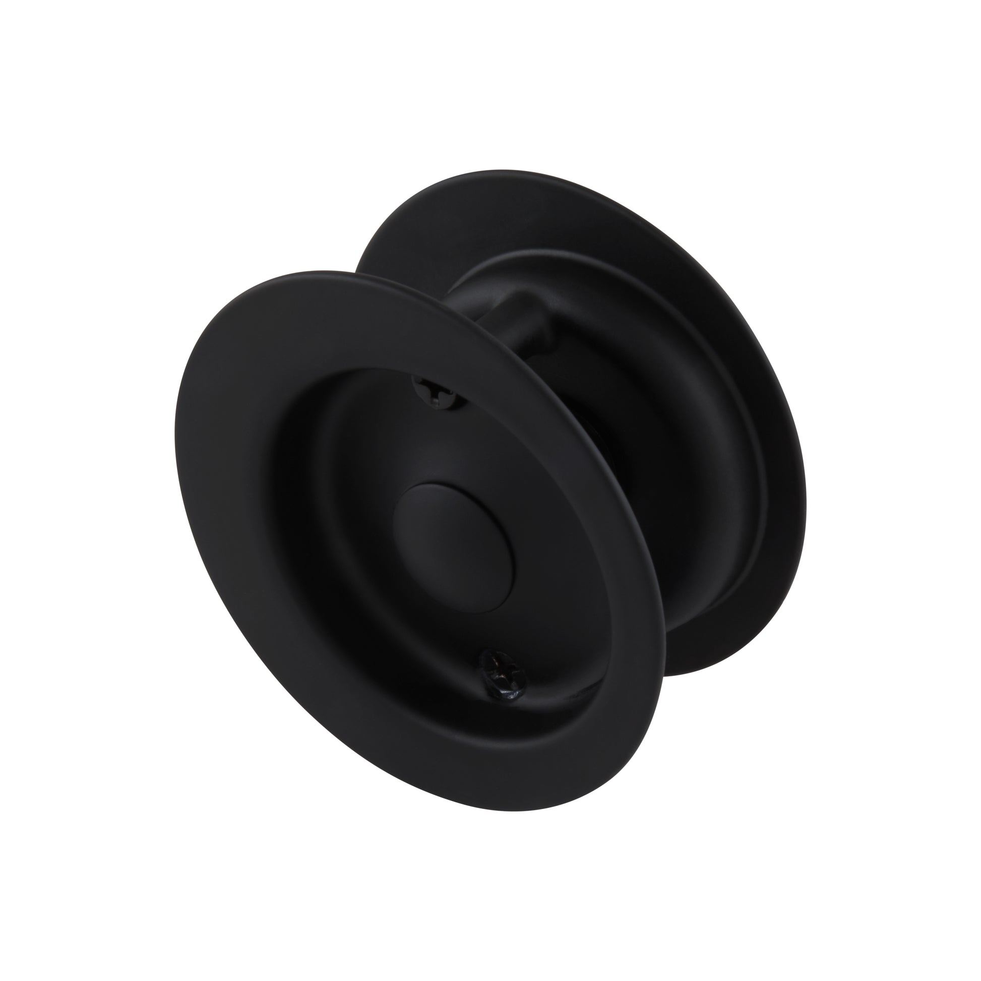Circular Passage Sliding Cavity Set in Matte Black