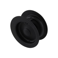 Circular Passage Sliding Cavity Set in Matte Black