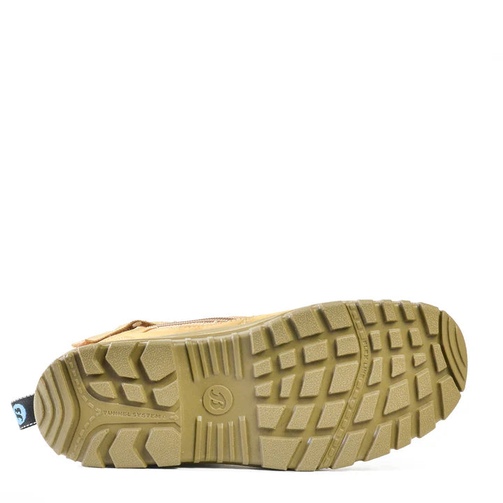 Men Safety Work Boots Wheat Zippy Bata