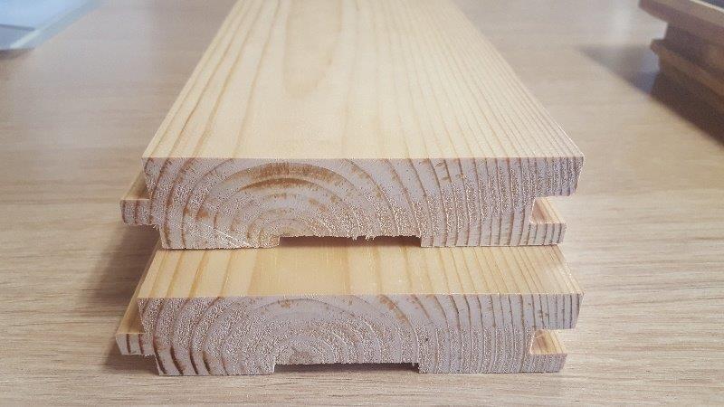 Baltic Pine Flooring 158 x 22 - Per Metre