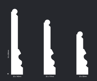 Barrington Primed F/J Pine Skirting 92x25mmx5.4m