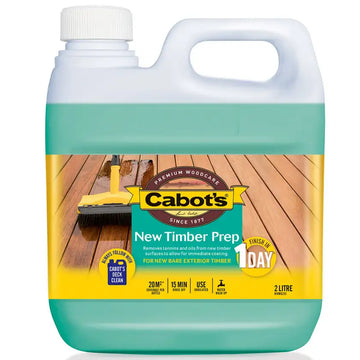 Cabots New Timber Prep 2 Litre