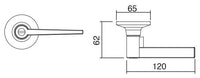 Door Handles Black Builderlock Privacy Lever