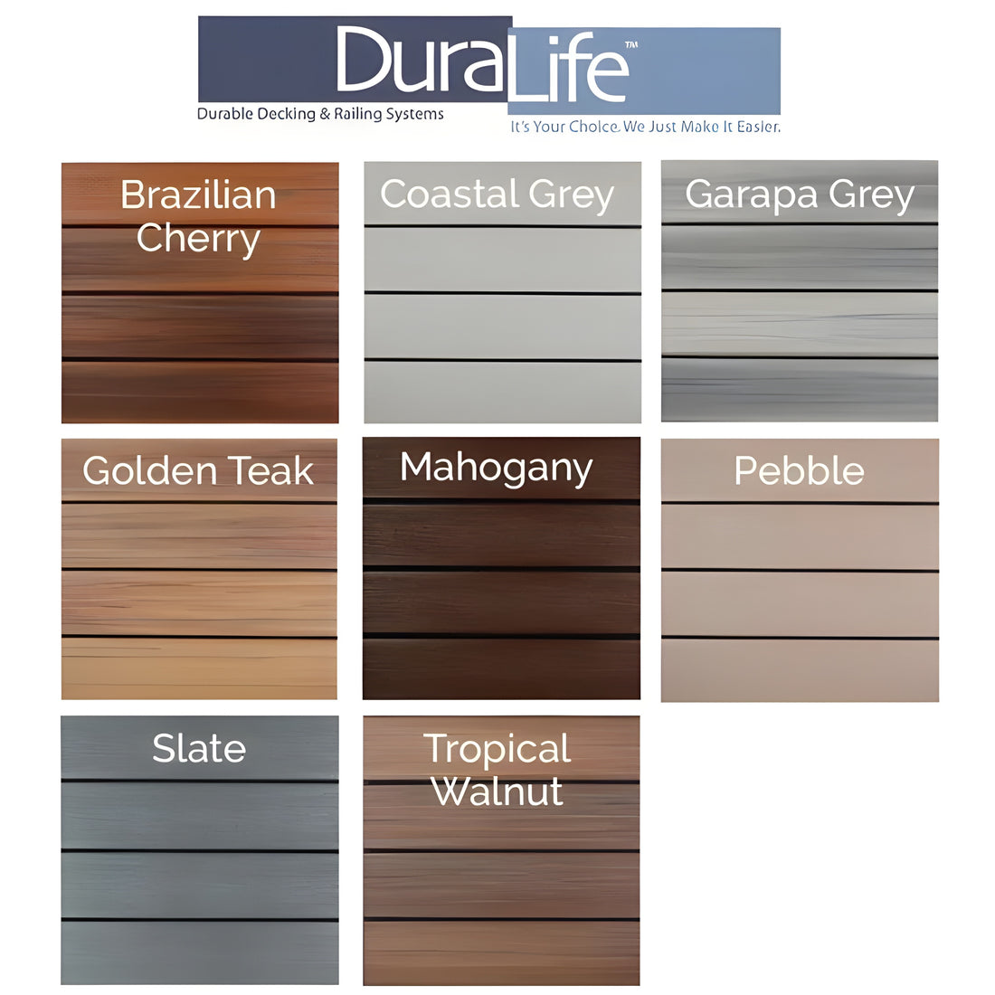 Duralife Decking End Caps - 20 Pack