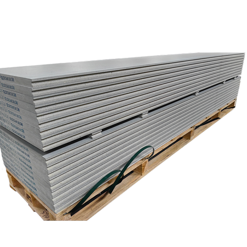 Floorsure 2700x600x30 Cement floor panels packed on pallet