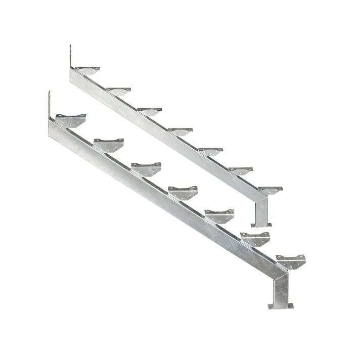 Galintel G7TS 7 Step Galvanised Stair Stringer Pair