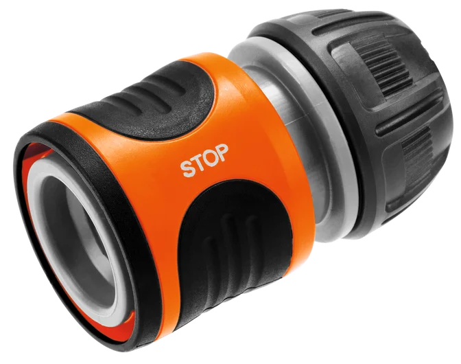 Gardena 13mm Hose Connector With Water Stop