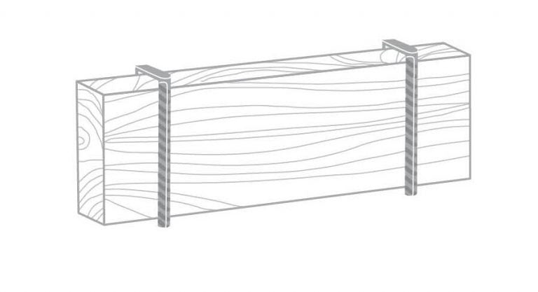 Hardaz Sleeper Support Pin 450mm