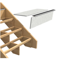 James Hardie 404782 HardieDeck Finishing Board 3000 x 296 x 19mm